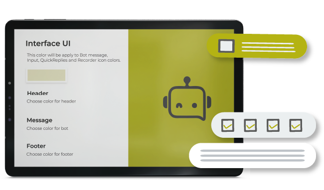 Personnalisez l'identité de votre chatbot